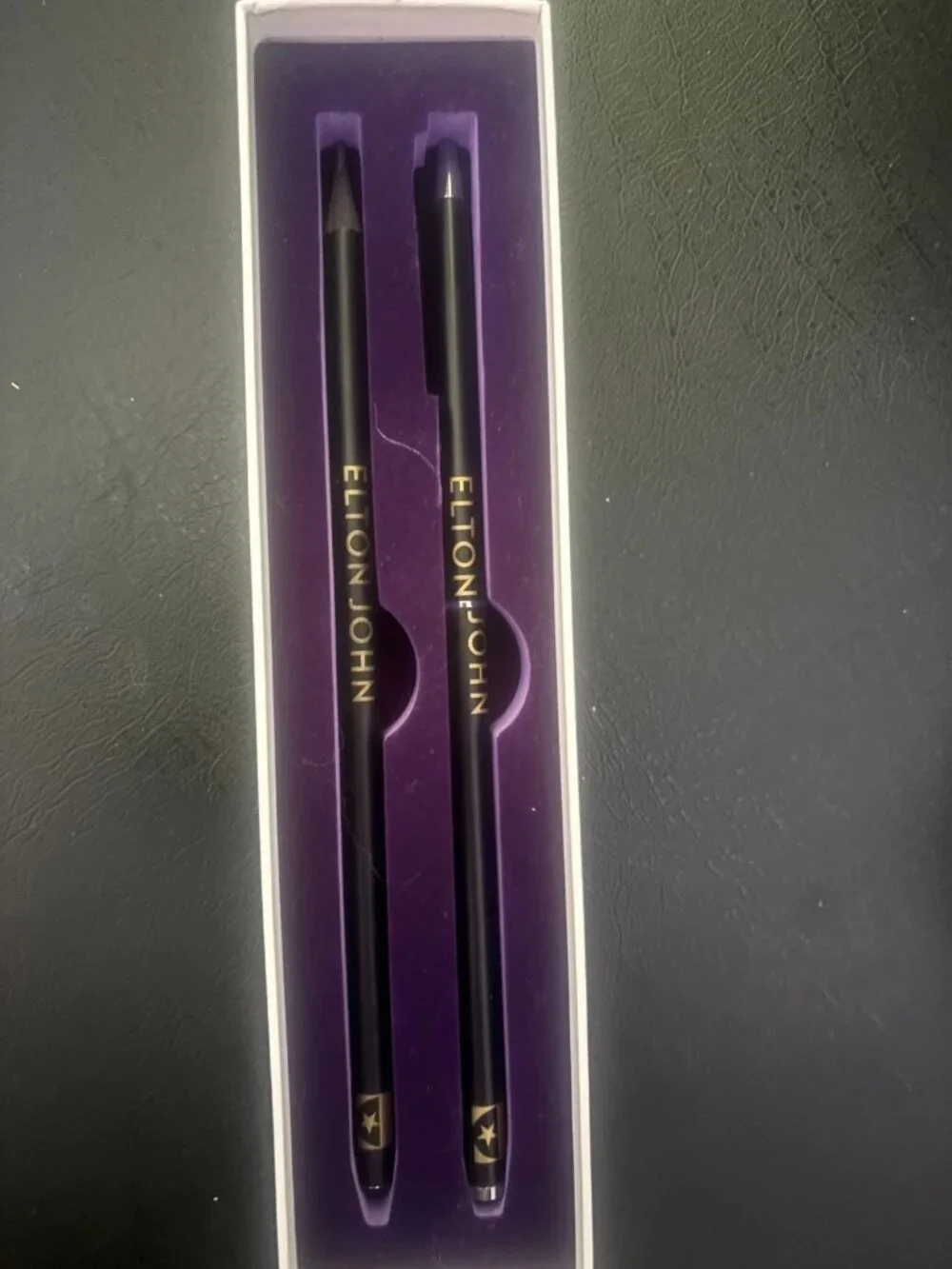 Elton John Pen Pencil Set Farewell Yellow Brick Road 2019 Final Tour Never Used